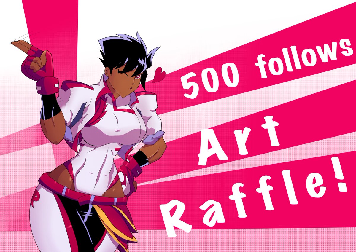 Hey y’all I wanted to do an art raffle for the 500 follows so drop your oc or character of choice below, give a like and retweet and I’ll do a portrait of the 5 winners. Also today’s my birthday so another thing to celebrate. #DigitalArtist #ArtistOnTwitter  #artraffle #OC