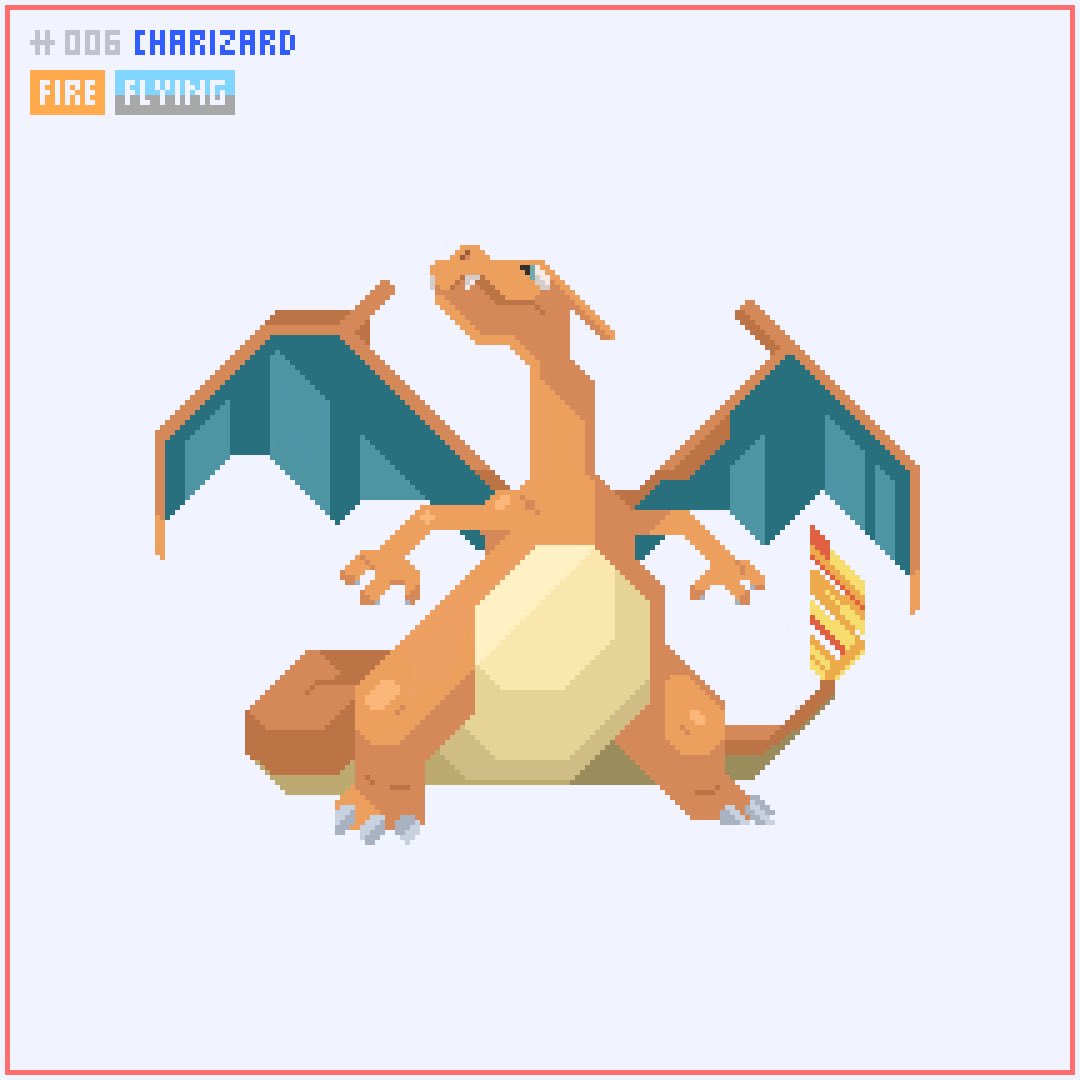 Charizard - #006 -  Pokédex