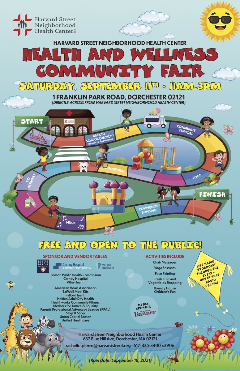 UCBoston's tweet photo. Join the UCB Community this upcoming week:
Saturday = @HarvardSNHC Health Fair
Monday = @thehomeorg Resource Night
Tuesday = @CodmanHealth Covid Delta Variant info session
Wednesday = Virtual Network Night in English
Thursday = @BWHstrongergen Family Resource Night
#ucbinaction https://t.co/E8kB1PjQi4