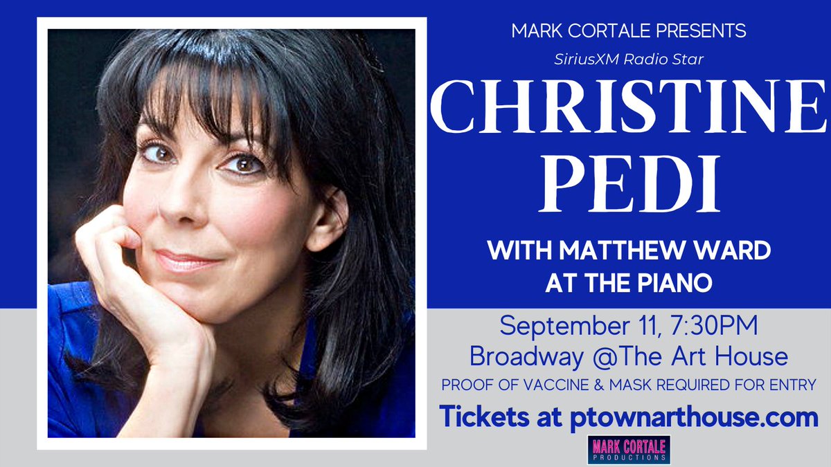 All your favorite divas are coming to Provincetown this weekend-- in the form of the astounding <a href="/ChristinePedi/">Christine Pedi</a> ! SiriusXM's woman of a thousand voices will be at The Art House for one show only— and there are only 7 tickets available so don't wait! Visit PtownArtHouse.com