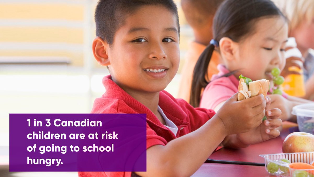 1 in 3 Canadian kids are at risk of going to school hungry, and that’s #twomilliontoomany. Canada needs a National School Food Program now. 
Visit twomilliontoomany.ca