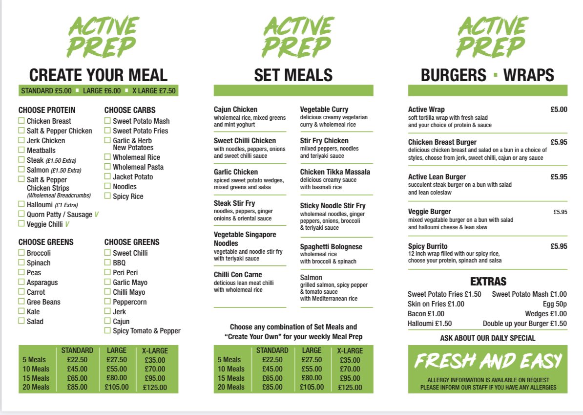 PrepActive's tweet image. Open from 9:30 - 18:00 on Friday .