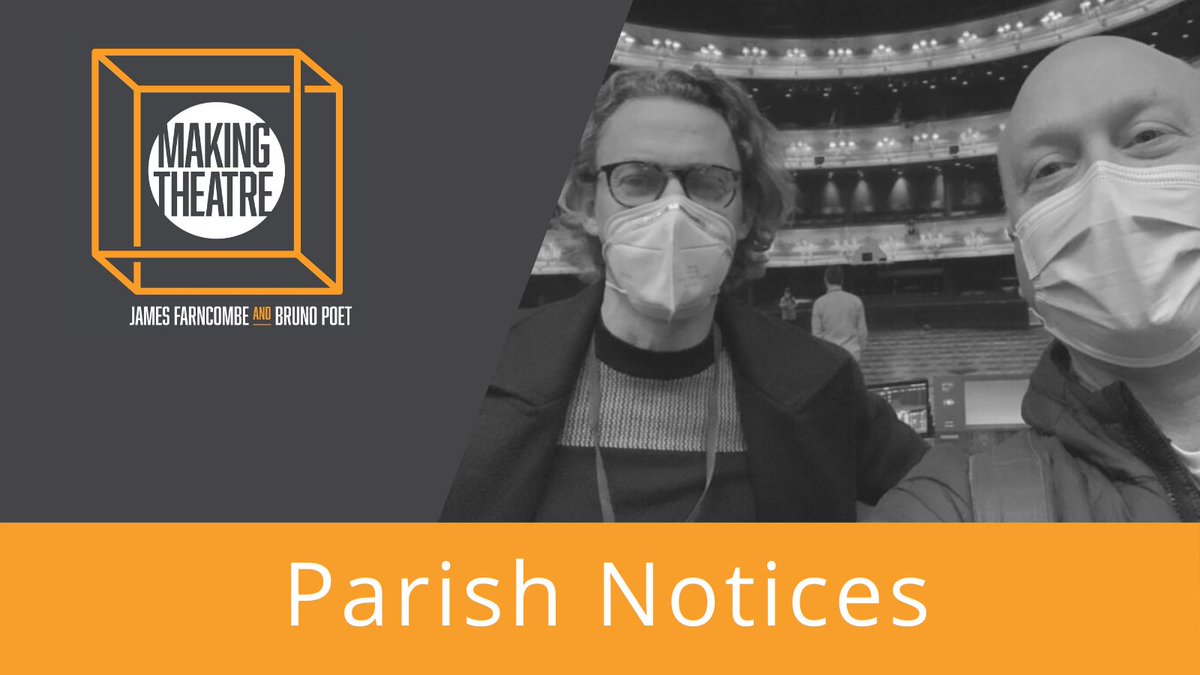 Bruno and James take a moment to say hello and thank you…Listen at anchor.fm/makingtheatrep…