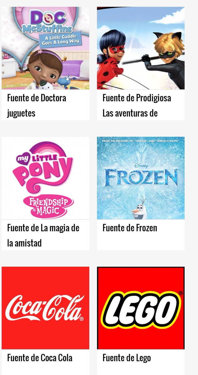 Amalia36834215's tweet photo. Últimamente me preguntan mucho por tipos y fuentes de letras.
En esta página encontraréis un montón de fuentes utilizadas en títulos de películas, logos... Genial para #gamificación y proyectos.
Pincha en la fuente que quieras, escribe tu texto y listo.
https://t.co/ymUMldRCH8 https://t.co/ijCm9MB08P