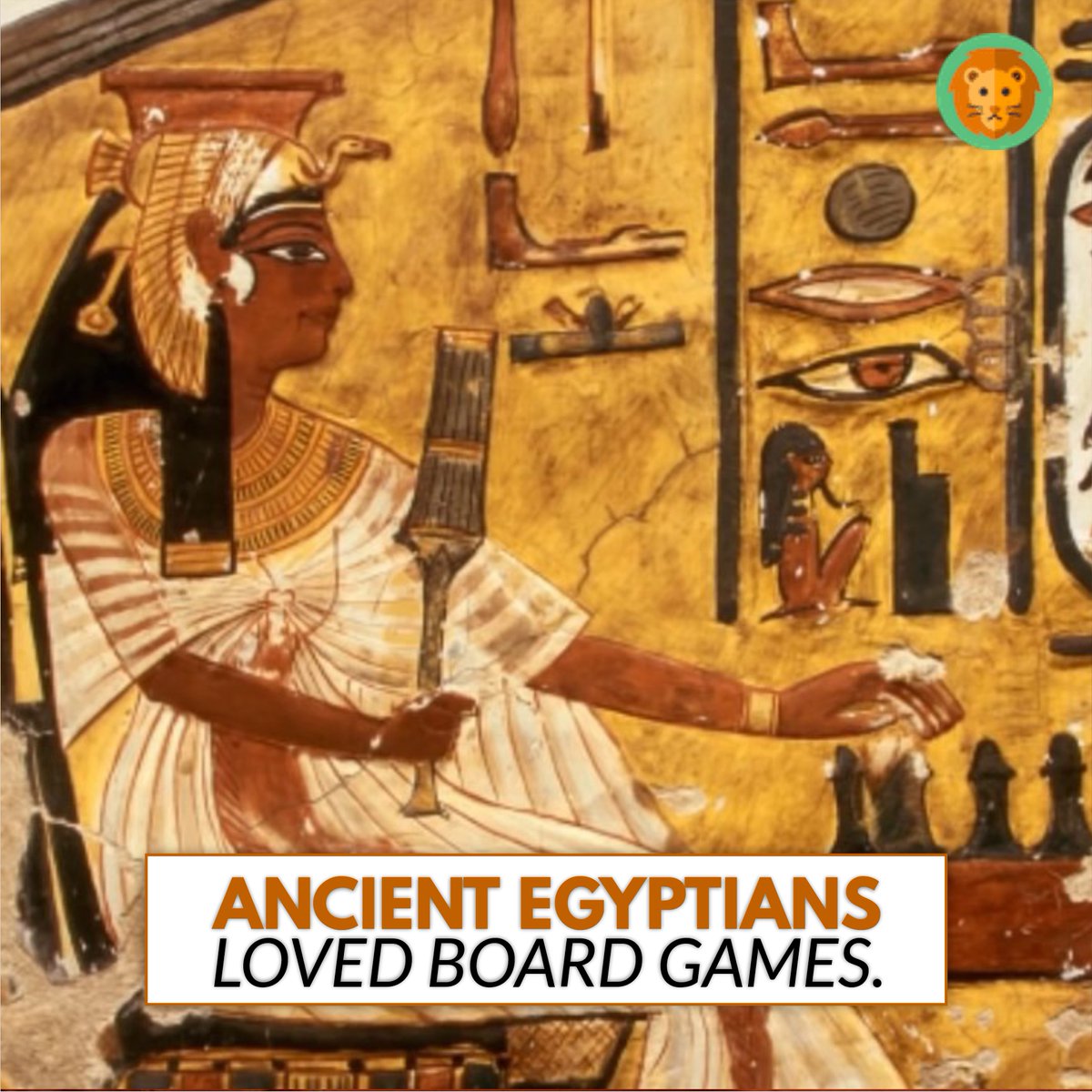 Zoptiks_'s tweet photo. After a long day’s work along the Nile River, Egyptians often relaxed by playing board games. Several different games were played, including “Mehen” and “Dogs and Jackals,” but perhaps the most popular was a game of chance known as “Senet.” 

#ancientrome #rome https://t.co/KG6piX3sXi