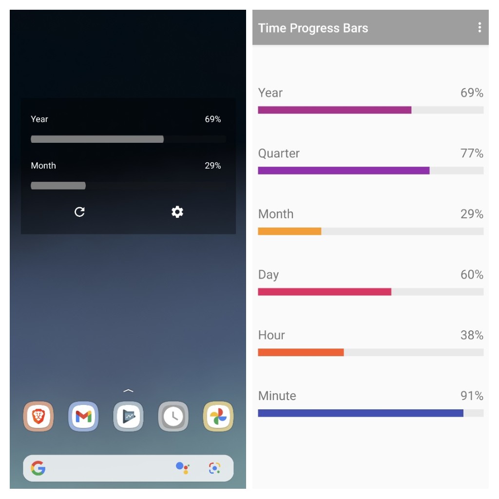 android_amanda's tweet photo. 2021 is 69% complete!
Check out the Android app I made. Free, no ads, includes a home screen widget, available in 100+ languages: https://t.co/1cIiWE216d
App preview video: https://t.co/kbCvyxnCnb
#TimeProgressBars
#yearprogress
#bluepandadev
#monthprogress
#WomenInTech https://t.co/eCKXtYhqQl