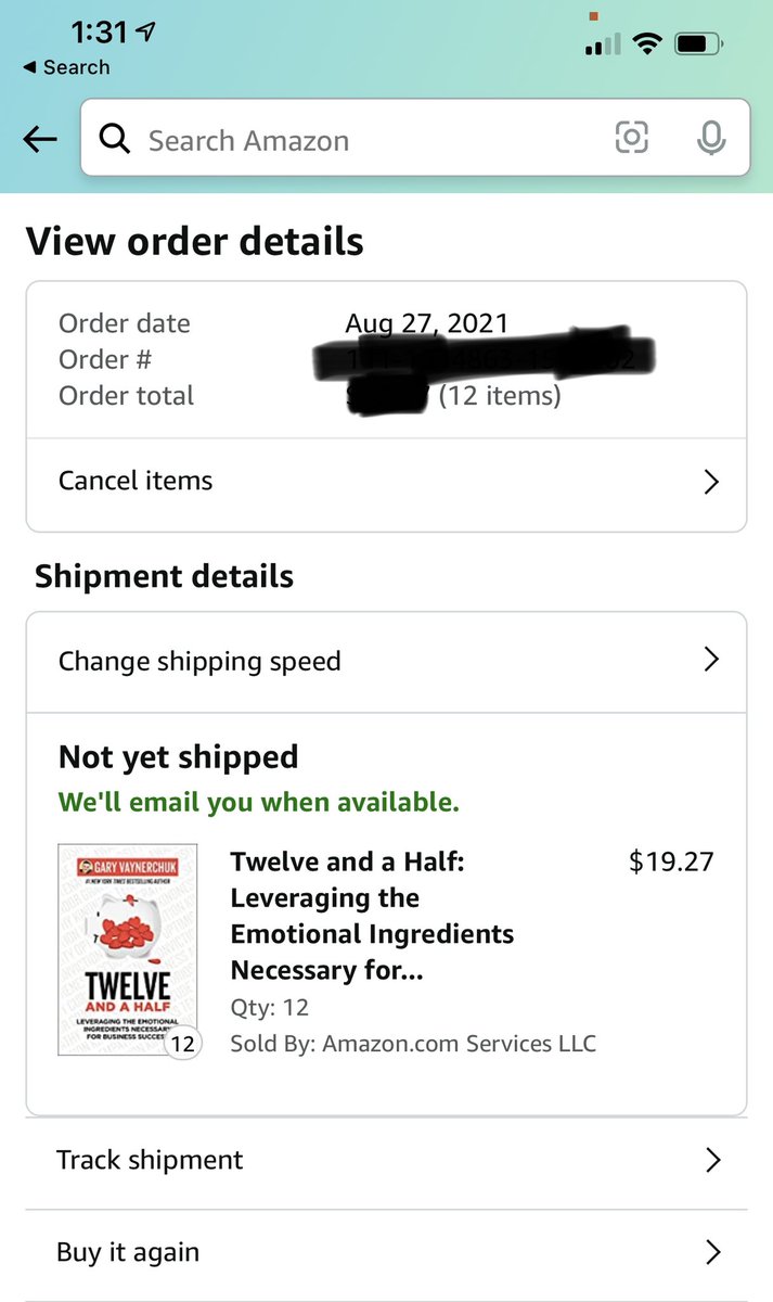 When <a href="/garyvee/">Gary Vaynerchuk</a> writes a book you don’t buy 1, you buy 12 🧾🎁 #garyvee #twelveandahalf
