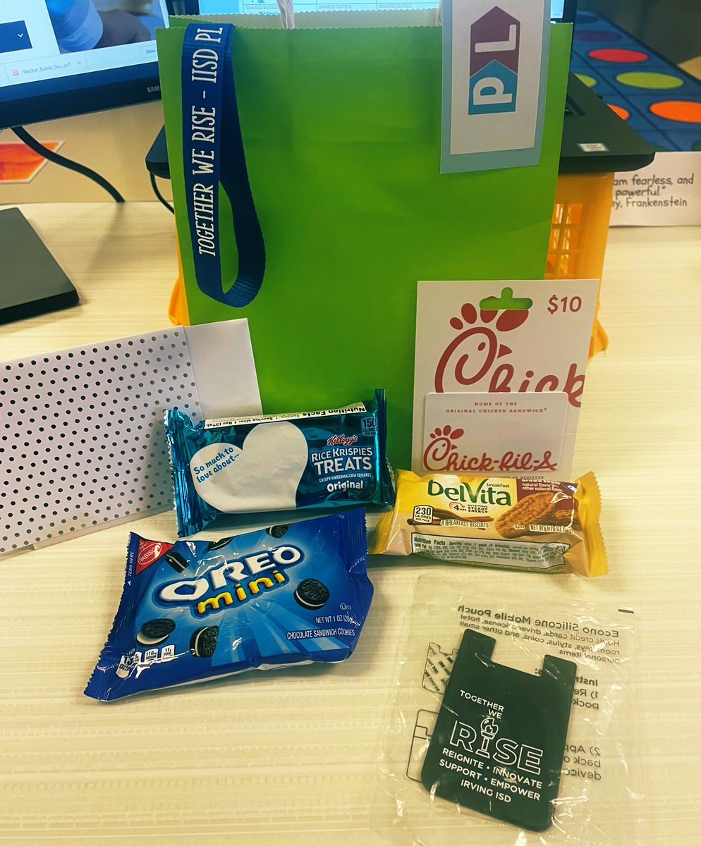 EberPerla's tweet image. 🗣 Thank you, @PDdesignteam ‼️ #WeRISEIrvingISD #ThankfulThursday