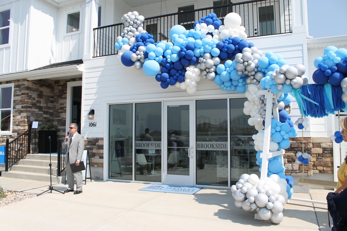 Congratulations to Hamlet Homes on their open house, ribbon cutting, and celebration for the new Brookside 2 development in Heber City. 
gohebervalley.com/EconDev_Ribbon…

#newhome #residentialproperty #growth #gohebervalley #hamlethomes #realtor #home #celebrate #ribboncutting