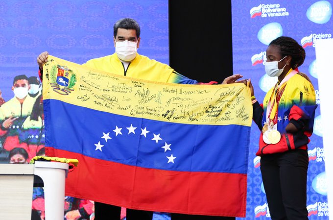 Maduro recibió en Miraflores a la delegación Paralímpica
