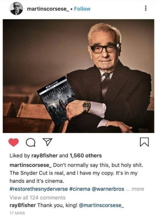 la_cuevadeale's tweet photo. ¡Quién diría que Martín se echaría atrás en sus declaraciones!
#MartinScorsese #ZackSnydersJusticeLeague #HomeEdition #Cinema #Meme #ItsCinema https://t.co/hD2c8gjpoS