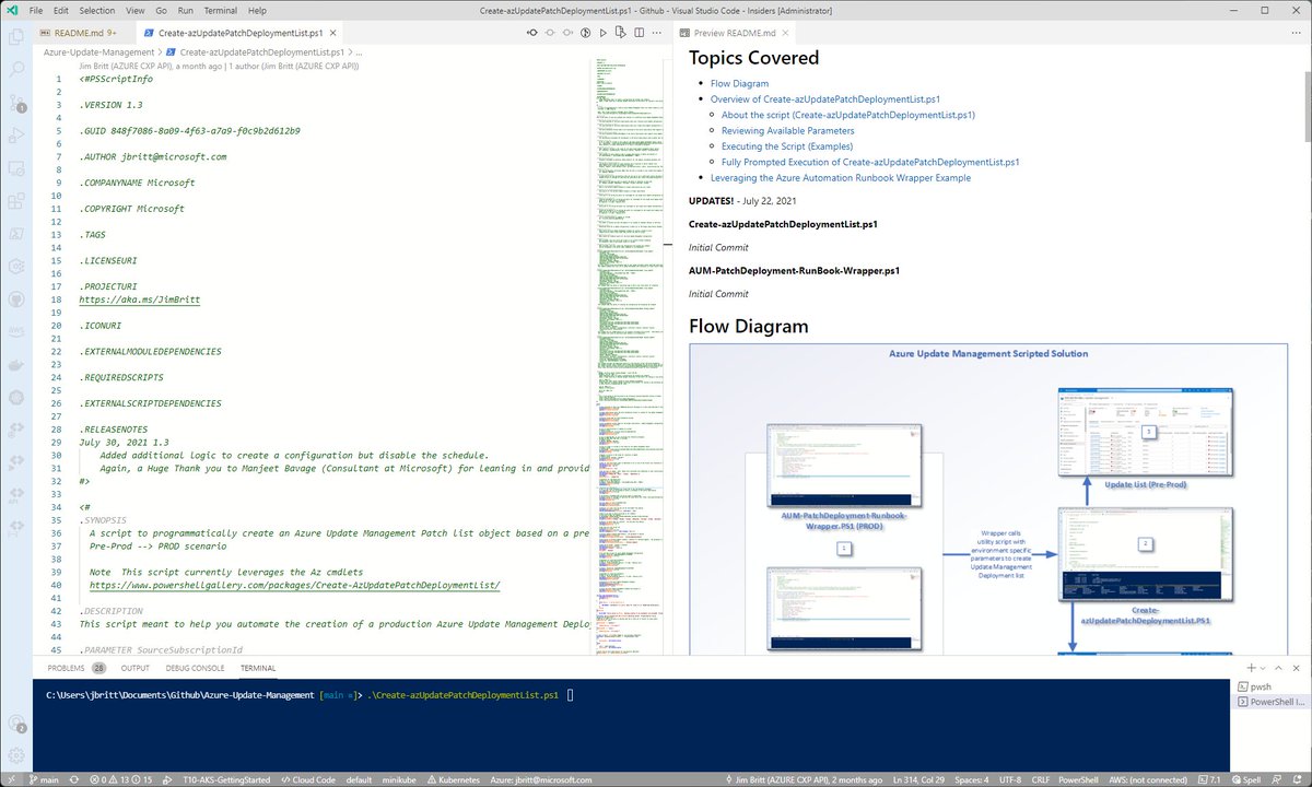 Are you certifying updates in #Azure Update Management before pushing to Production?  Pls check out aka.ms/ManageAzPatchU… for a streamlined way to manage your Azure Updates as you move them from Dev/QA to Prod. Thanks to Manjeet Bavage (MS Consultant) for his contributions!