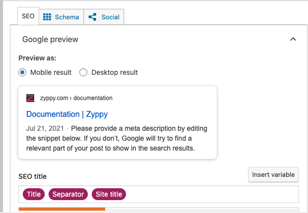 CyrusShepard's tweet photo. Good to know: 

The latest version of @Yoast removes both pipes '|' and tilde '~' options for title tag separators

If you update Yoast to 17.1, these will be rewritten with a dash '-' separator

https://t.co/OeDQk5y7el https://t.co/J9RKBpBmFL