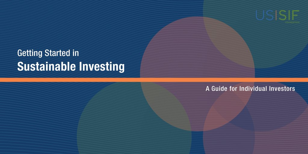 US_SIF's tweet photo. Are you an individual who wants to make sustainable &amp; impact investments? Check out our updated "how to" guide for retail investors, launched this summer: https://t.co/ScFbQ3OBQ6 #ESG #sustinv #impinv #retiremetn #401k #millennials @capitalimpact @Aspiration @IntentEndowment https://t.co/NgPWouBFoO