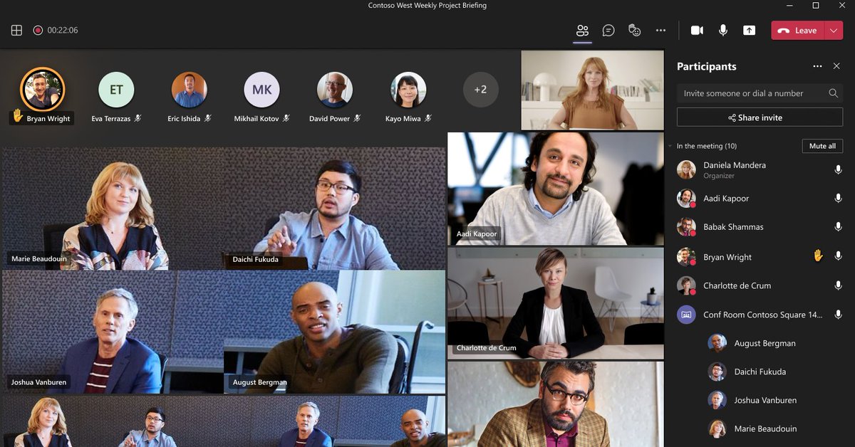 For inclusive hybrid meeting experiences, intelligent cameras for ...