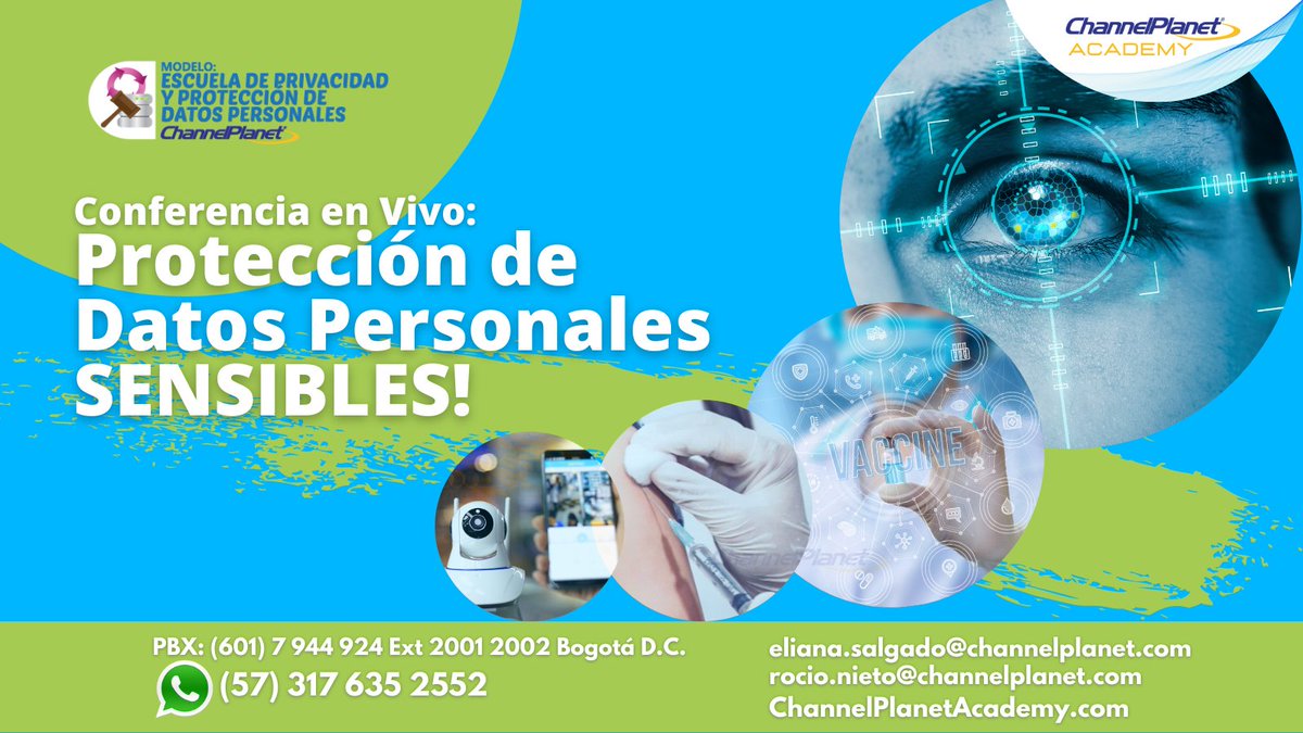 ChannelPlanetCo's tweet photo. Sabías que los Datos de Salud, tendencias políticas, sexuales, pertenencia a sindicatos entre otros son #DatosSensibles? Cómo manejar estos Datos respetando la #Ley1581?  
#habeasData #RNBD #OficialdePrivacidad @rcnradio @CaracolBga @CaracolBquilla @elcolombiano @ANDI_Colombia https://t.co/n6CZUpWFjH