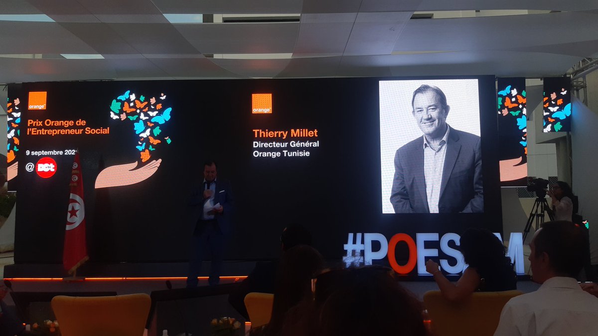 Live: Prix orange de l'entrepreneur social... chez thedot.tn