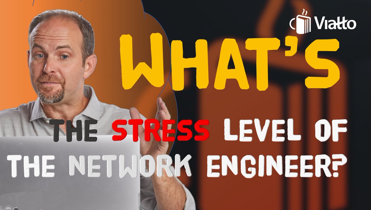 CioaraJeremy's tweet photo. What is the stress level of the network engineer on a scale of 1 to 10? It depends on experience, design, and redundancy. #viatto #veeya #networkengineer Follow us on Instagram @viatto_learning
https://t.co/A2miH7sfmx https://t.co/D2W3mLI7Dk