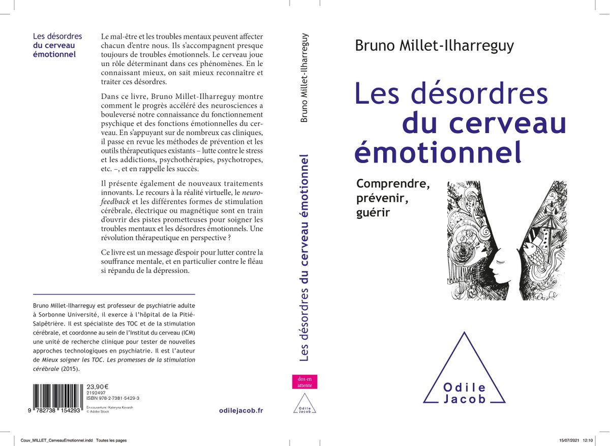 Lu en avant-première cet ouvrage de <a href="/BrunoMilletPsl/">Bruno Millet</a> qui illustre à travers des exemples détaillés et fidèles à la réalité les maladies mentales. Accessible, drôle et scientifique.