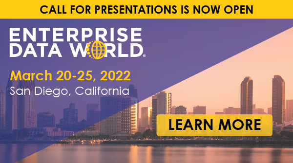 Time is running out to submit your presentation for #EDW 2022! Details here: edw2022.dataversity.net