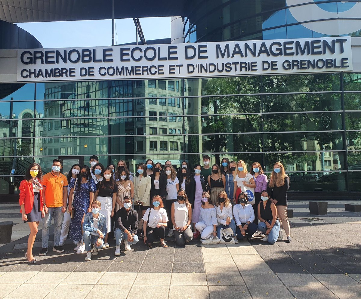 IsabelleChaboud's tweet photo. As Program Director, I am very happy to welcome the new intake of  @Grenoble_EM MSc Fashion Design &amp; Luxury Management.
Wish you a great start for the new academic year. 
#GEMMASTERS #luxury https://t.co/tUeHHWdWeg
