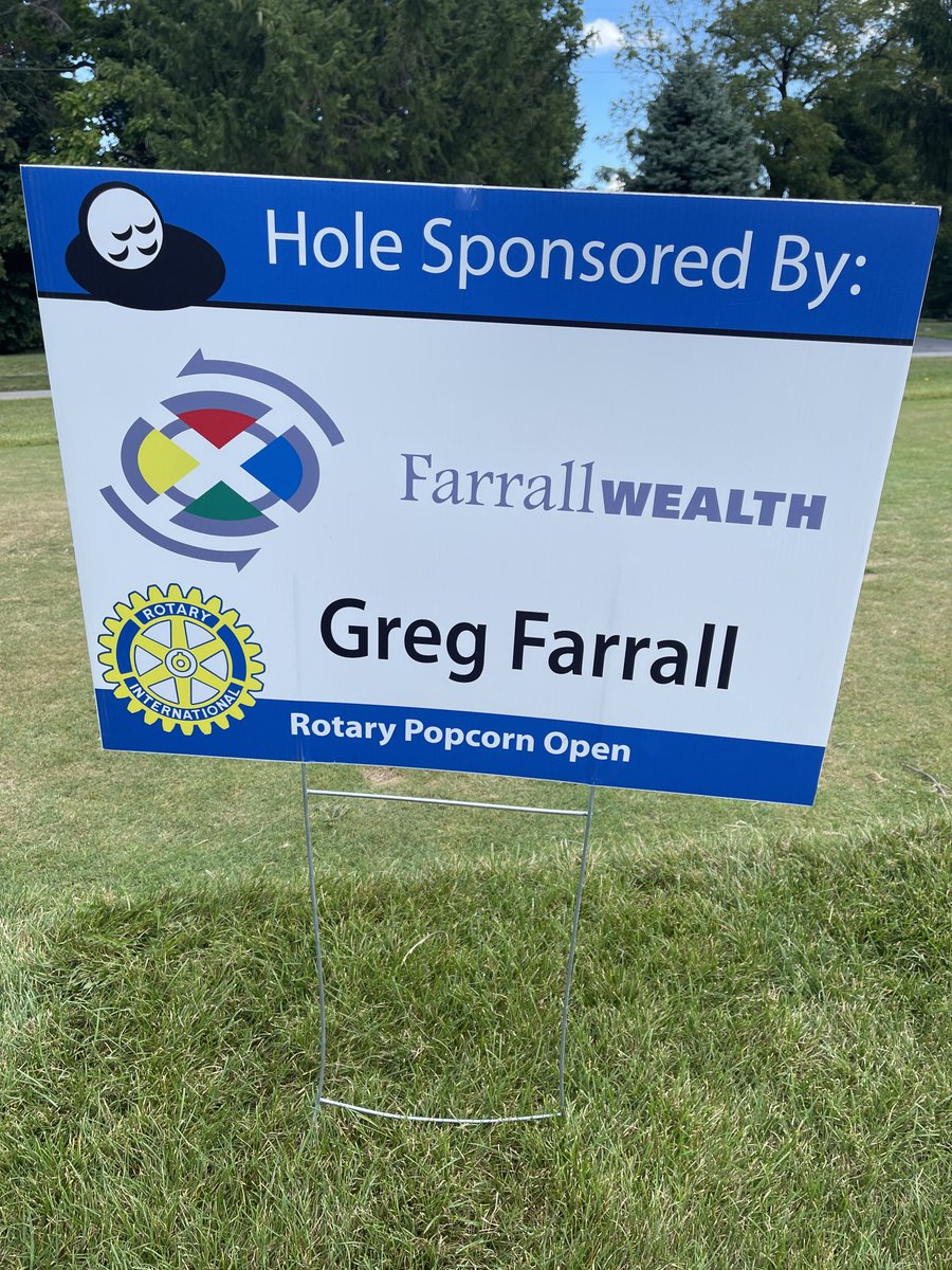FarrallWealth's tweet image. Proud to sponsor such an incredible group and largest service organization in the world ⁦@Rotary⁩ #servicebeforeself #fourwaytest #popcornfest