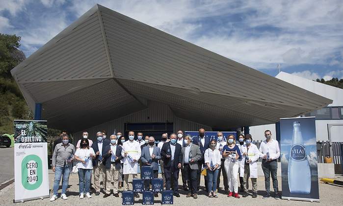 Magnífica visita ayer a la planta embotelladora de agua mineral en Vilas del Turbón, certificada como neutra en carbono, al igual que la planta de CCEP en Jordbro (Suecia). Un referente en Europa en su área y un logro de <a href="/CocaCola_es/">Coca-Cola España</a>  ¡Gracias por contar con nosotros!