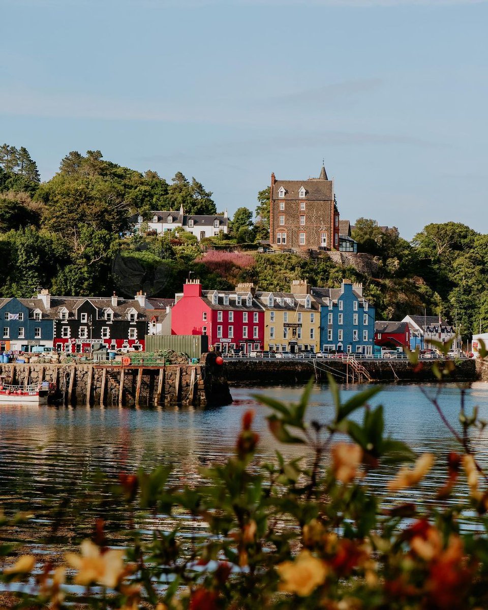 What's the story in #Tobermory! 🌈 Bringing you one of the prettiest ports in #Scotland ✨ #RespectProtectEnjoy 📍 Isle of Mull 📷 IG/discovermyscotland #YCW2021