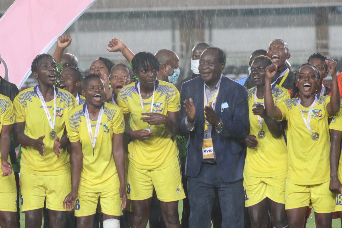 Vihigaqueensfc's tweet photo. And here comes the BEST WOMEN FOOTBALL CLUB in EAST and CENTRAL AFRICA!!!! 

@CafWcl CHAMPIONS

EGYPT here we come🏃🏃🏃

Kitaleleweka!

#VihigaQueens
#LegacyMakers
#CECAFA2021 https://t.co/UZw86aQddX