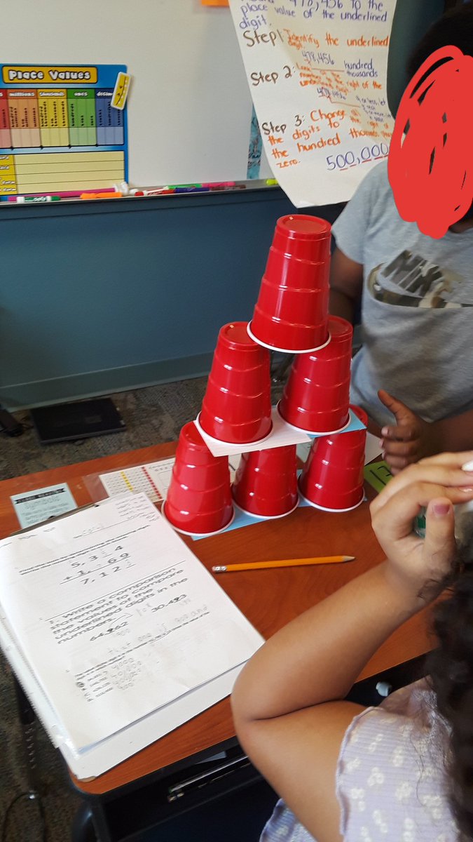 MsCleterOCPS's tweet photo. Last week my students reviewed for their Place Value Test using the Jenga Game. My students loved it and rocked their Math test the next day!! Thank you @BarrellOCPS for showing me this strategy last year!! https://t.co/ZihMaYHwXr