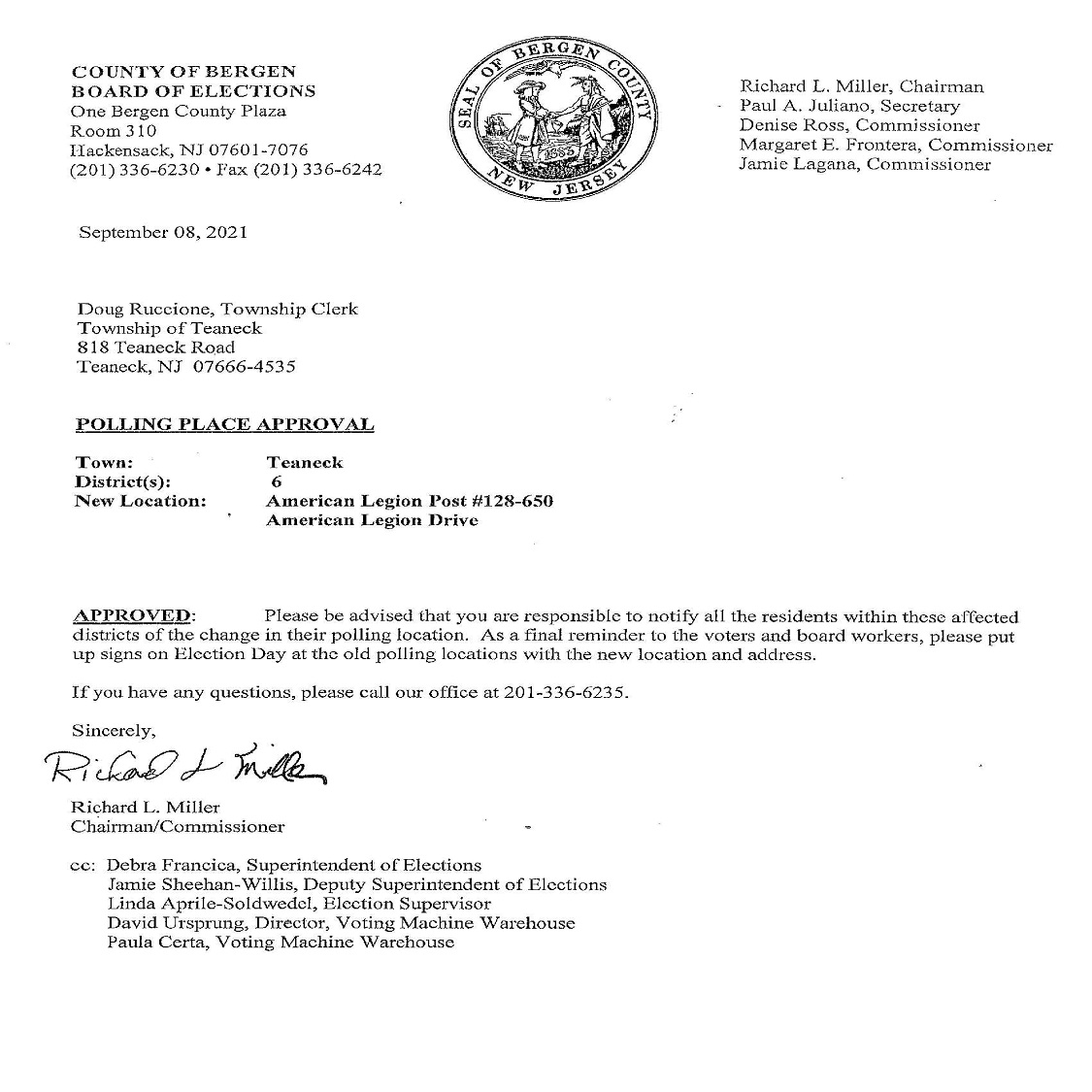 Township of Teaneck on Twitter "! If u r a REGISTERED VOTER in TEANECK