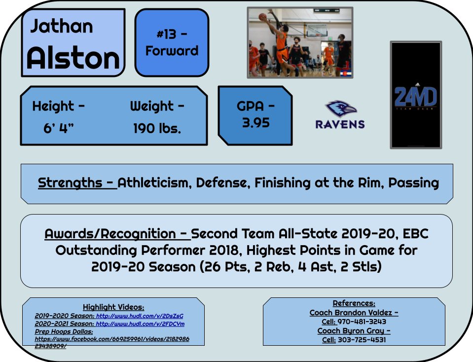 6’4” Guard <a href="/jathan54/">Jathan</a> is a player you need to take a look at! 👀
Lockdown defender, great athlete, excellent passer. ⁦<a href="/24MDTeamDaum/">24MD Team Daum</a>⁩ #24MDTeamDaum