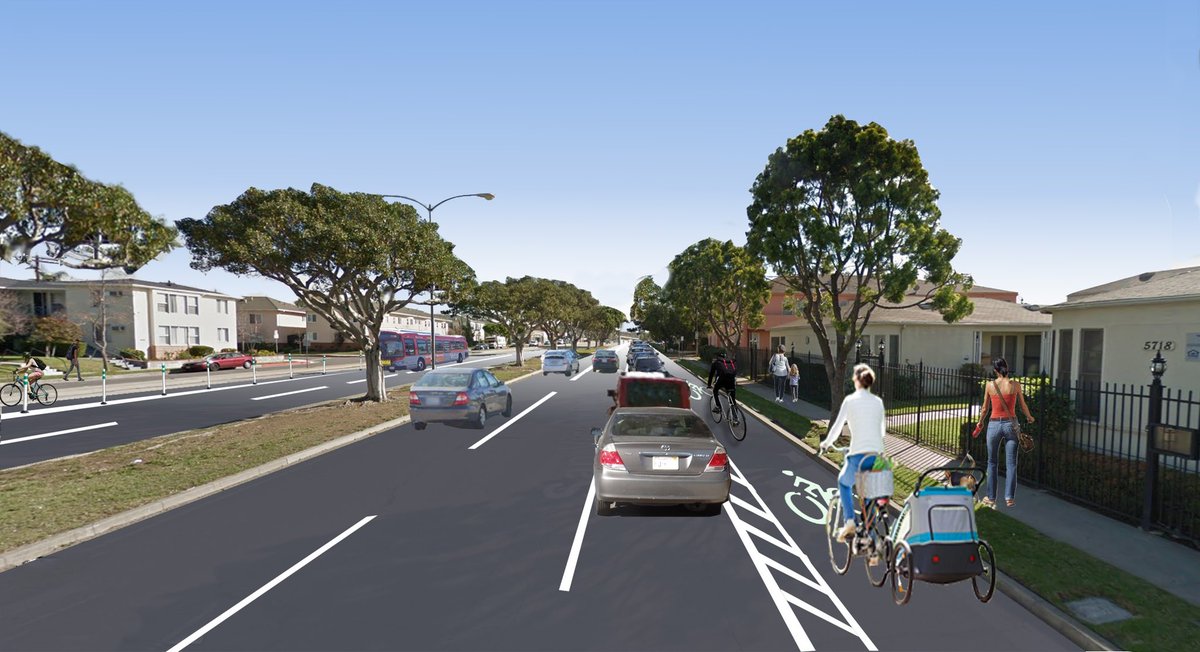 Show up on Sept 18 from 9am - 1pm and get a sneak peak of <a href="/LADOTlivable/">LADOT Livable Streets</a>’s planned protected bike lanes for San Vicente (between La Brea and Fairfax) when it gets repaved later this year! This is a great project  <a href="/MRTempower/">Mark Ridley-Thomas</a> <a href="/mridleythomas/">Mark Ridley-Thomas</a> <a href="/cd4losangeles/">Councilmember Nithya Raman</a> 

mailchi.mp/lacity/san-vic…