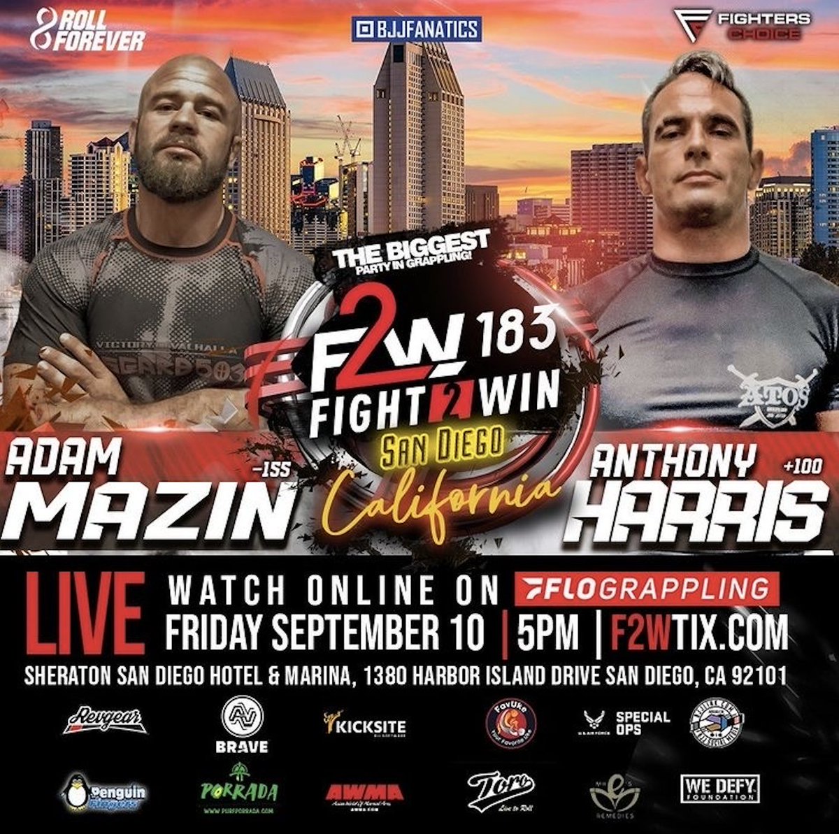 VictoryMMA San Diego (@victorymmasd) on Twitter photo AN AMAZING TIME 🔥
Come support our very own Amazin Mazin this Friday night when he displays his amazing #BJJ skills. Adam is the main event and fights closer to 8:00. Get tickets at the club or online. Good luck Adam. You are always Amazing. 👊 <a href="/amazinbjj/">Adam Mazin</a>
#VictoryMMASD AN AMAZING TIME 🔥
Come support our very own Amazin Mazin this Friday night when he displays his amazing #BJJ skills. Adam is the main event and fights closer to 8:00. Get tickets at the club or online. Good luck Adam. You are always Amazing. 👊 <a href="/amazinbjj/">Adam Mazin</a>
#VictoryMMASD