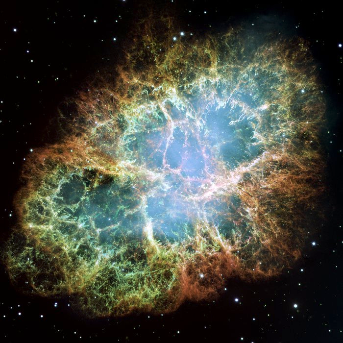 ineed__spacee's tweet photo. Most detailed image of the Crab #Nebula by @NASAHubble 🦀 https://t.co/BJRTGPQmGx