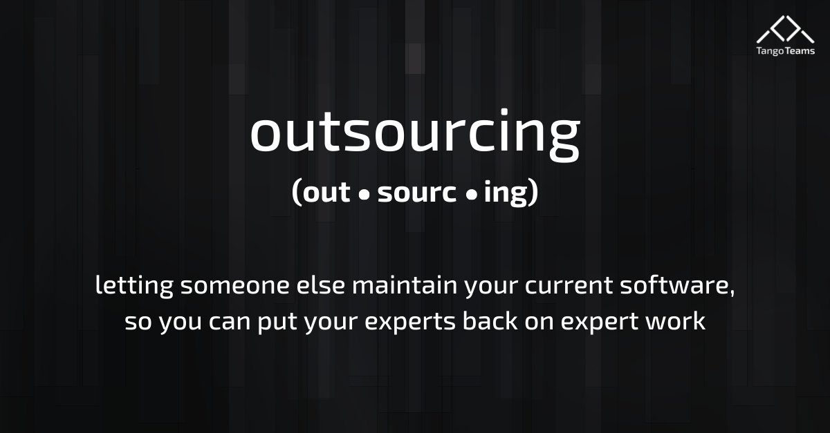 TangoTeams's tweet photo. We're redefining outsourced software development with high performance dev pods, starting at $22.5k a month. See how it works: https://t.co/uY6OZHHHXa

#devops #outsourcing #softwaredevelopment #agile https://t.co/4TgJN5g0qu