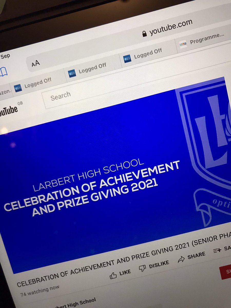 Oooh <a href="/LarbertHigh/">Larbert High School</a> can’t wait!