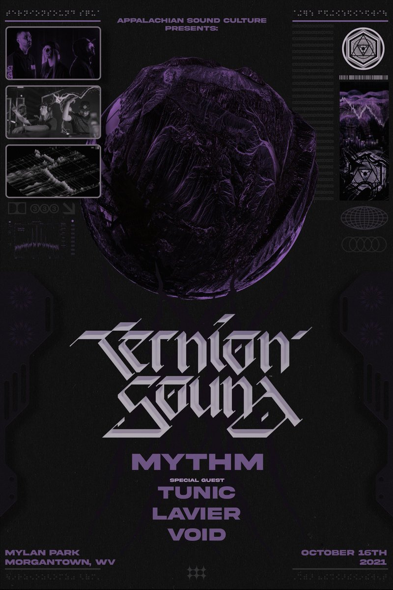 10.16 // making my morgantown debut next month, on support for my first show with dem rudeboys, <a href="/TernionSound/">Ternion Sound</a>. this one is going to be a proper screwface of a night 🔩. outs to the <a href="/AppalachiaSound/">Appalachian Sound Culture</a> crew for having us. ticket link in comments ⬇️