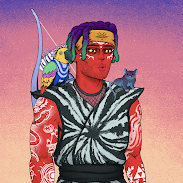 loogie1030's tweet photo. One of my ninjas was traveling sans companion so figured I'd give him some company. Check out .@TieDyeNinjas ! https://t.co/yH4rXnjh0F