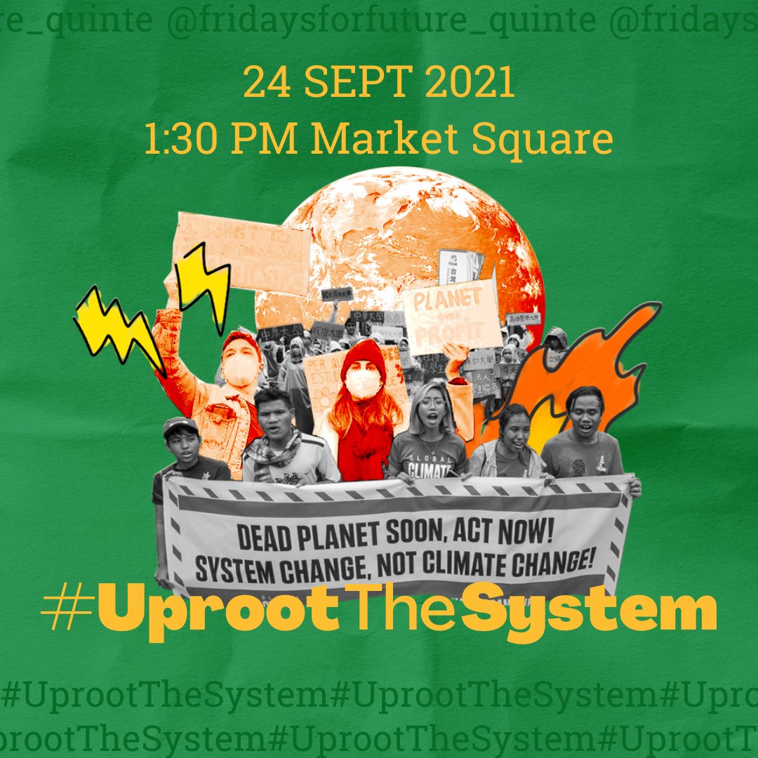 fffquinte's tweet photo. Come on down to Market Square on September 24th at 1:30pm EST to demand intersectional climate justice.⚡️ https://t.co/jCRfMGaPio