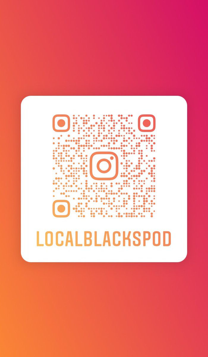 localblackspod's tweet photo. Hello everyone!

The long awaited Instagram page is up! Here we will be doing polls, episode snippets, and behind the scenes footage! 

Follow us on Instagram @localblackspod 🤎✨ https://t.co/gxrHgm5JQ1