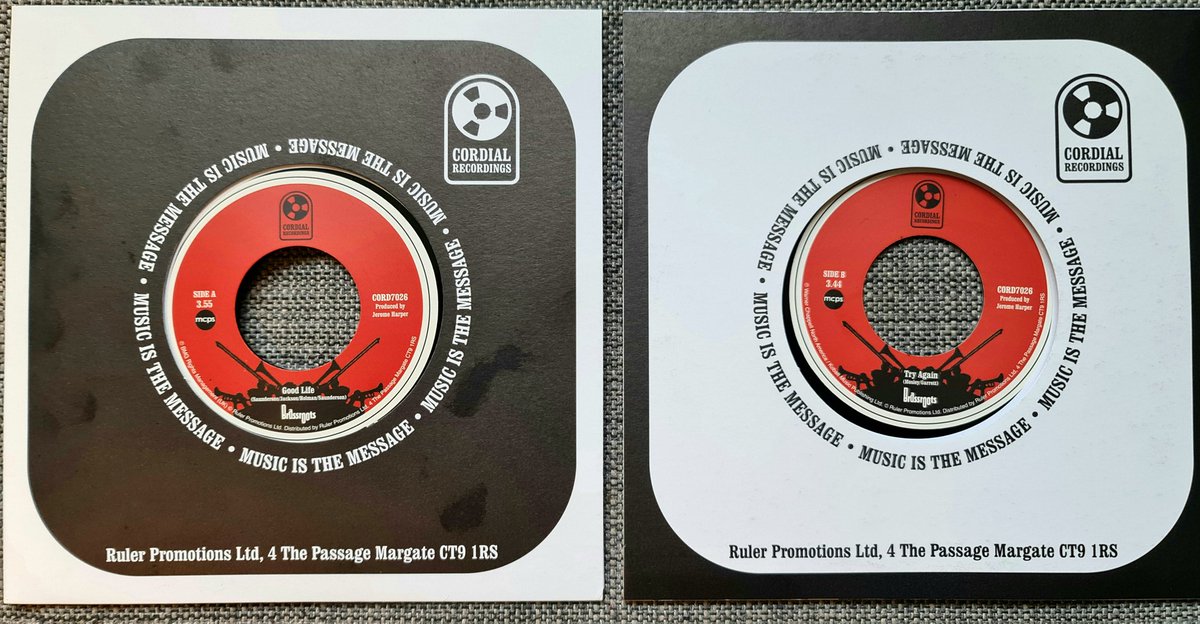 A collab with Cordial Records brings you this 7" beauty. Loaded with a brand new remix/remaster of our classic version of Inner City's "Good Life" on the A side and a ridiculously funky, previously unreleased version of Aaliyah's "Try Again" on the flip side.