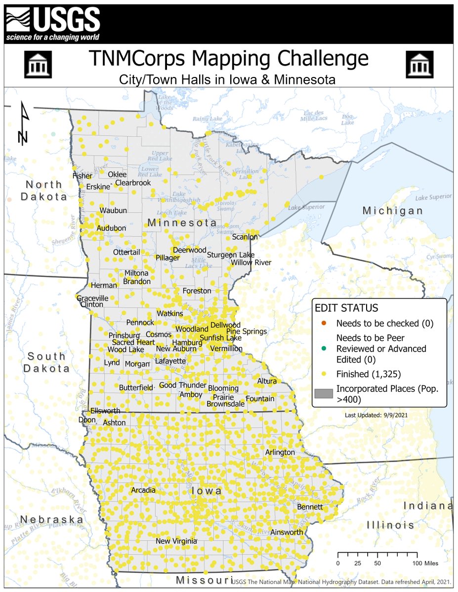 USGSTNM's tweet image. Challenge accepted! Volunteers (aka #CitizenScientists) make progress on #TNMCorps #MappingChallenges! More info at ow.ly/dJ6k50G73sX. 

Want to help update #TheNationalMap? Visit ow.ly/e2p950G73sY 

@FedCitSci #citsci #CitizenScience #USGS #Mapping #GIS #VGI