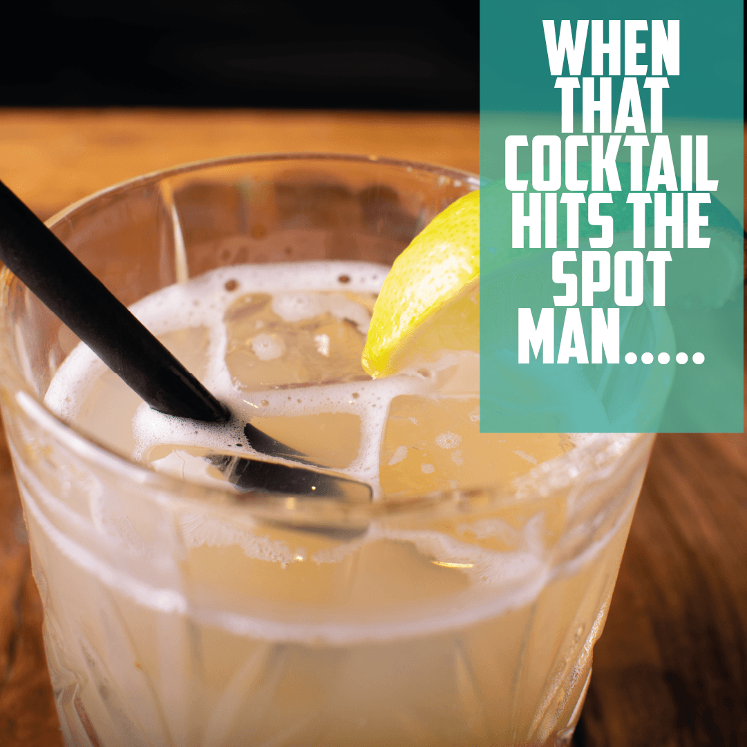 When that cocktail hits the spot man….. We're already planning which one we're gonna have next weekend.  Or, do you know what?  Maybe we'll just have a cheeky little one to see this weekend off. Who's with us?  

#cocktails #whiskey #espressomartini #cocktails #winterwarmers