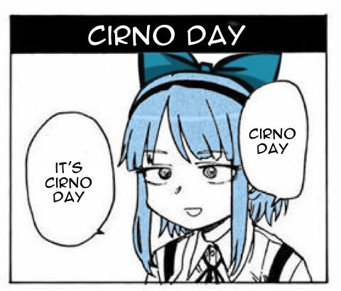 happy cirno day