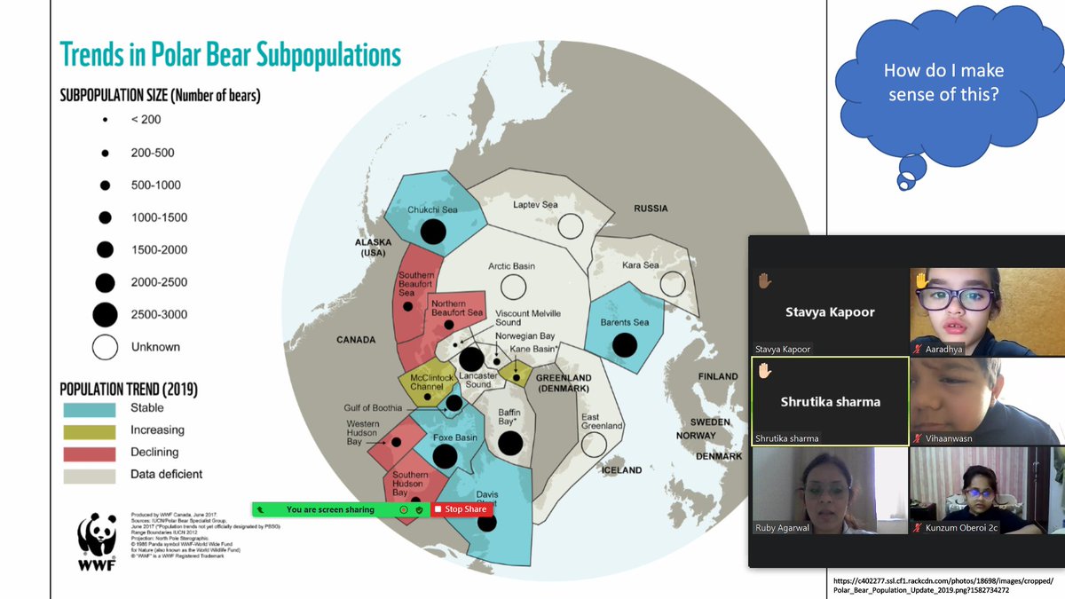 RubyAggarwal16's tweet image. BUILDING STUDENTS’ CRITICAL NUMERACY -  Students explored the concept #conservation (#endangered species) with a #critical numeracy lens and understood the way mathematical concepts are used in everyday context such as news

@soniasingh_13   @AneeshaSahni