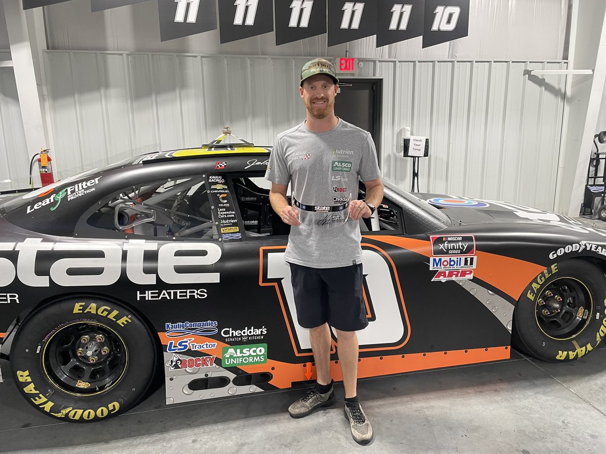 Jeb Burton tweet media