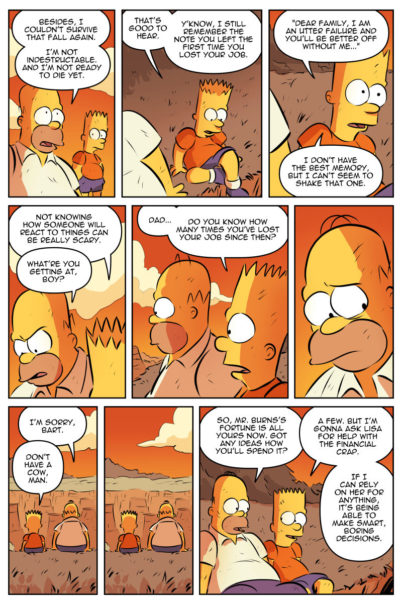 SPRINGFIGHT! a Simpsons fan comic (5 of 5) 