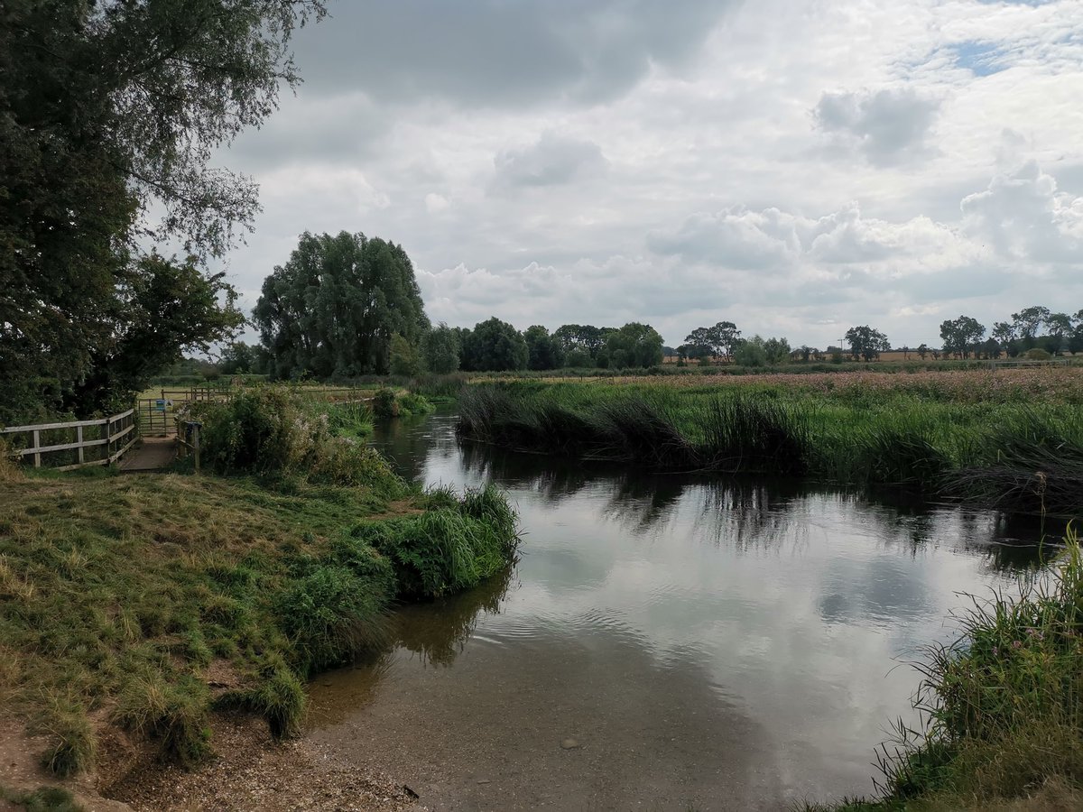 Walking in Cambridgeshire this afternoon. #NeneWay