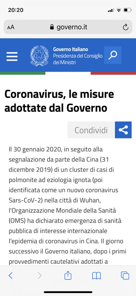 ddarioliberoit's tweet photo. Sul sito del governo, il link per vedere le misure precedenti al 14 febbraio ( cioè del governo Conte) si presenta così , è una battuta o un errore? @disinformatico https://t.co/kl1dF90wQF